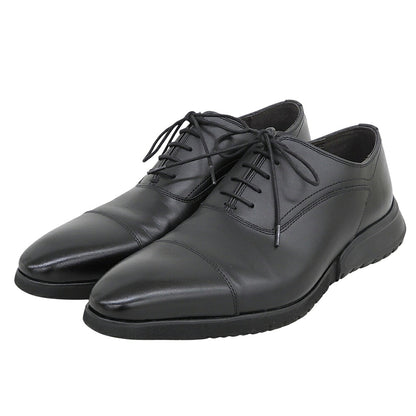 MADRAS Black Cap Toe Oxford Leather Dress Shoes Size 25.0