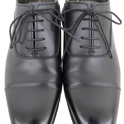 MADRAS Black Cap Toe Oxford Leather Dress Shoes Size 25.0