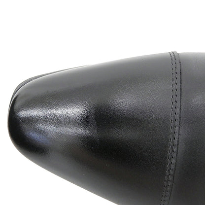 MADRAS Black Cap Toe Oxford Leather Dress Shoes Size 25.0