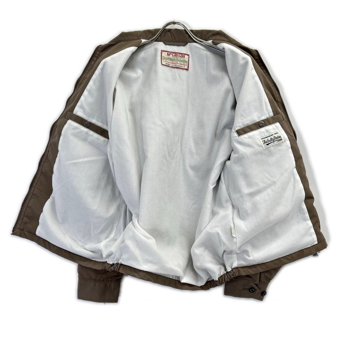 McGREGOR WACKO MARIA Beige Drizzler Jacket Size S