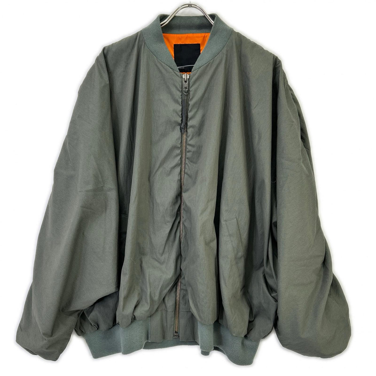 LAD MUSICIAN NY Oxford MA-1 Jacket Khaki Size 46