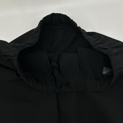 LAD MUSICIAN 24SS Polyester Over Wide Pants Black
