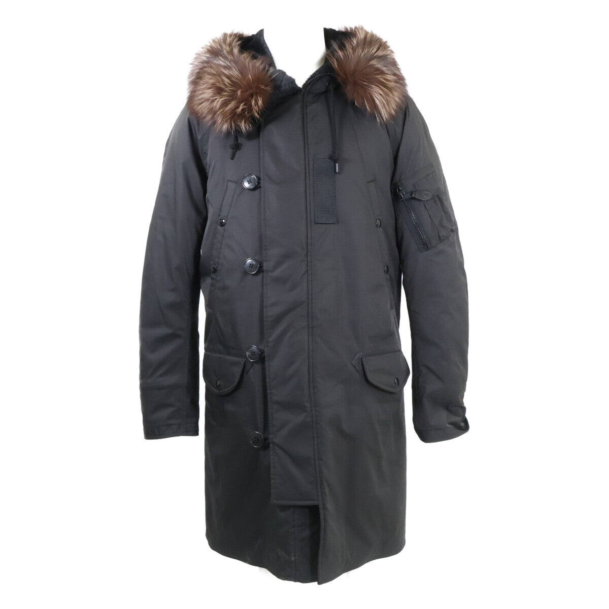 MRC 1piu1uguale3 N-3B Military Mods Coat Black Size V
