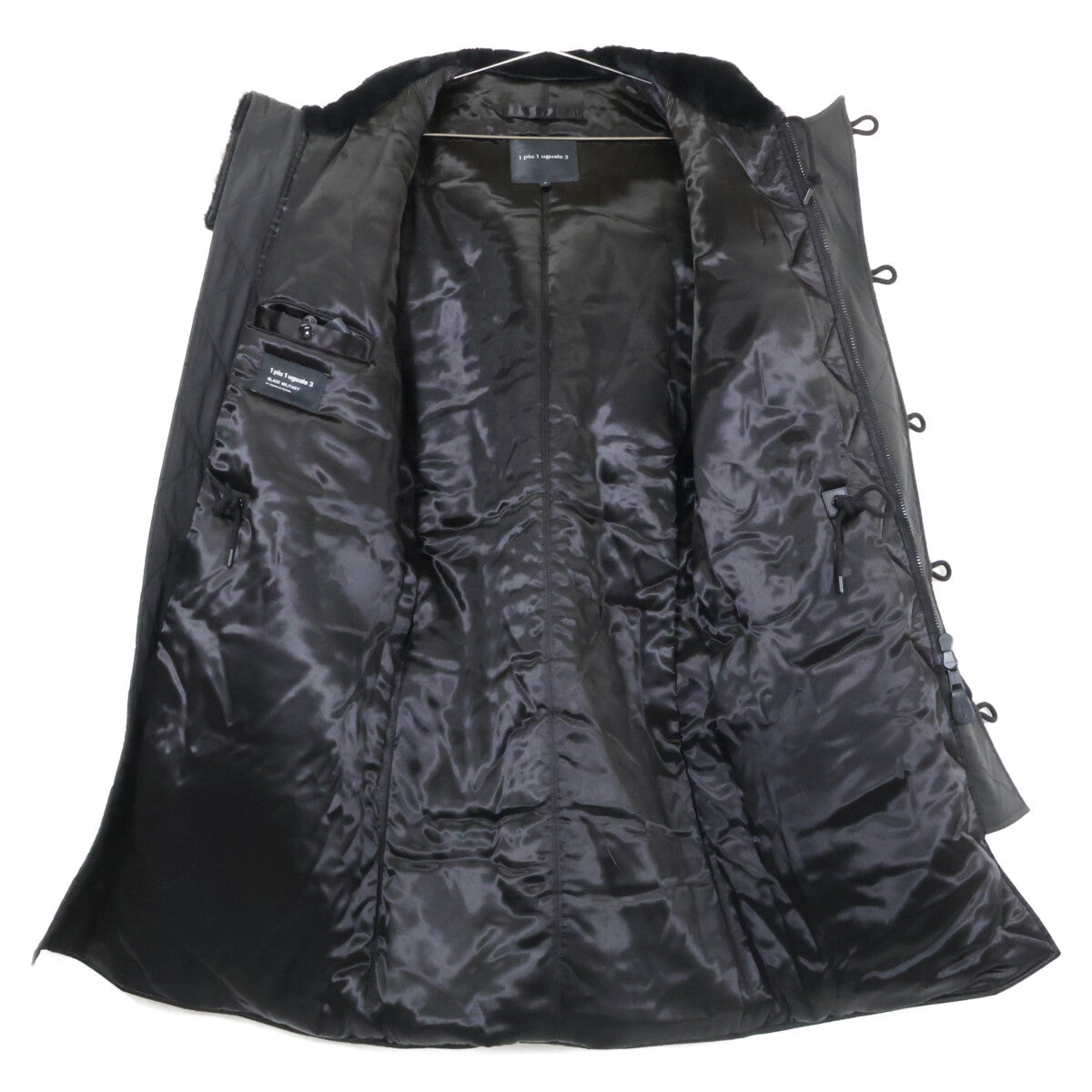 MRC 1piu1uguale3 N-3B Military Mods Coat Black Size V