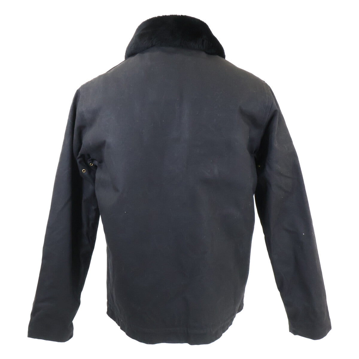 DEHEN N-1 Oiled Cotton Deck Jacket Black Size M