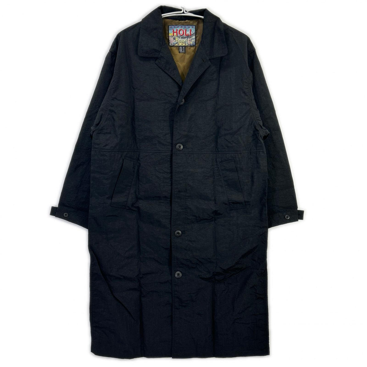 NANGA HOLI Nowhere Nylon Coat Black Size M