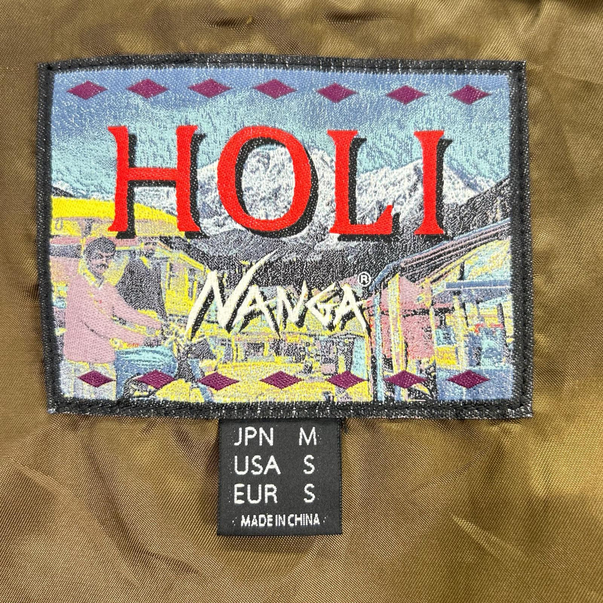 NANGA HOLI Nowhere Nylon Coat Black Size M