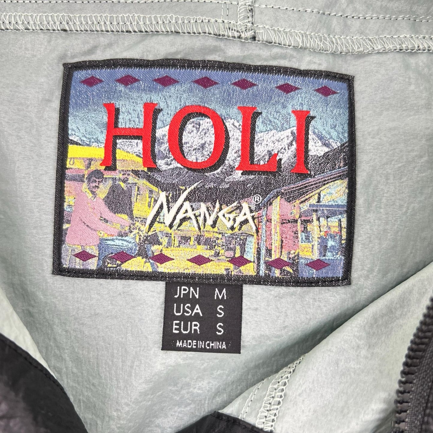 NANGA HOLI Chilling Nylon Jacket Black Size M