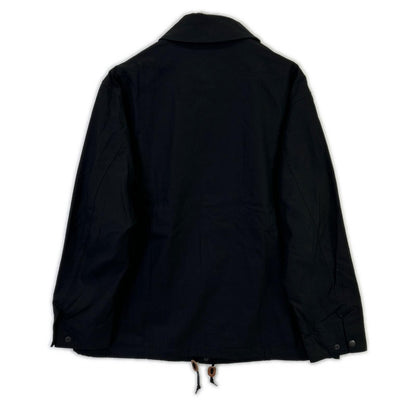 GO HEMP Valley Wappen Coach Jacket Black Size M