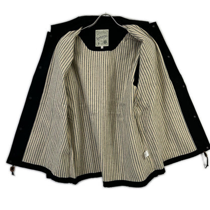 GO HEMP Valley Wappen Coach Jacket Black Size M