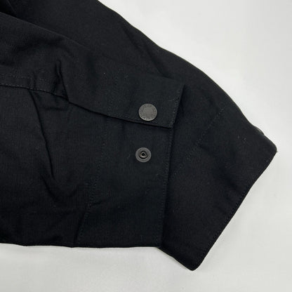 GO HEMP Valley Wappen Coach Jacket Black Size M