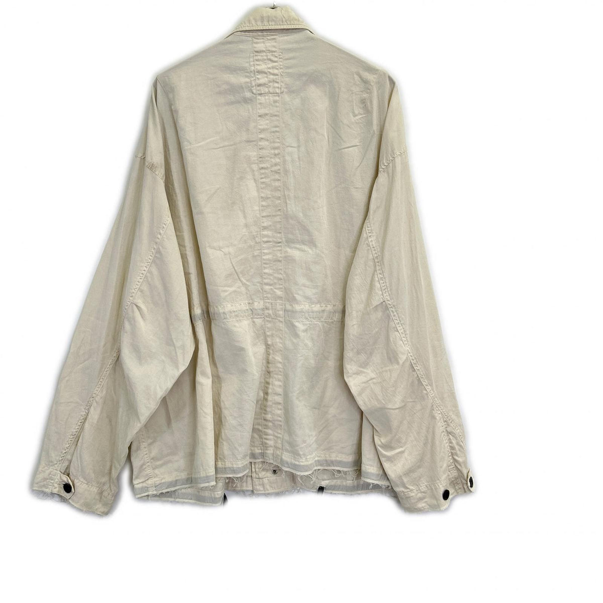 ANCELLM 26SS Aging Cotton Field Jacket White Size 3