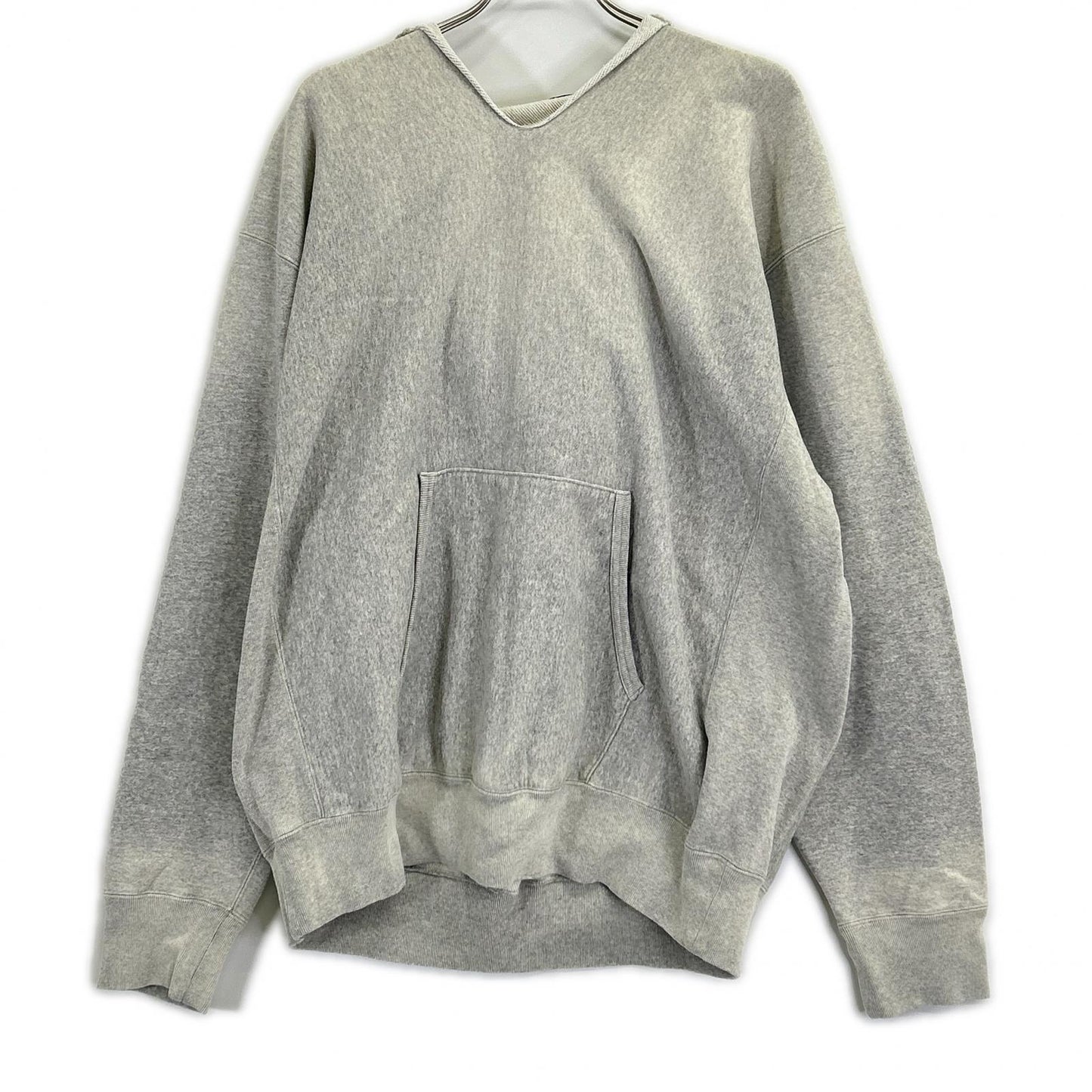 YLEVE Organic Cotton Sun Faded Hoodie Gray Size 5