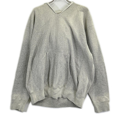 YLEVE Organic Cotton Sun Faded Hoodie Gray Size 5