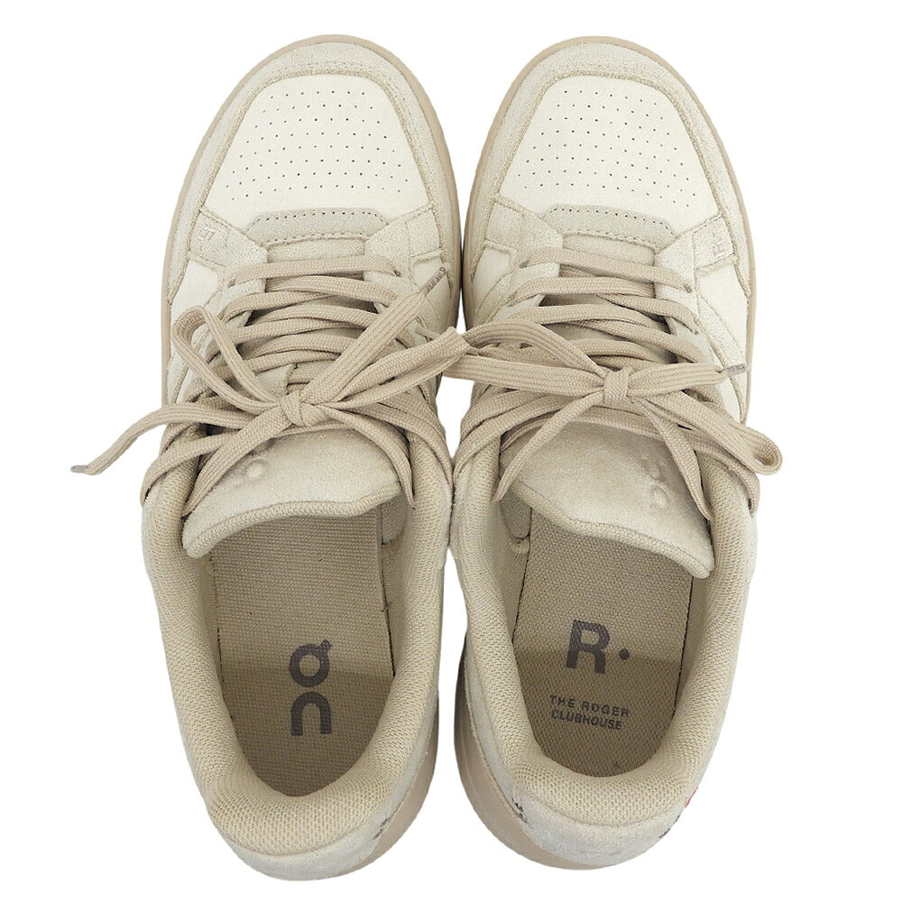 ON THE ROGER CLUBHOUSE ACE Sneakers Sand Beige Size 7.5(US)