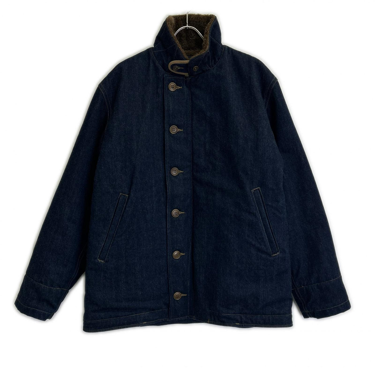 COLIMBO x JELADO Indigo Denim N-1 Deck Jacket Size 44