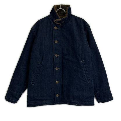 COLIMBO x JELADO Indigo Denim N-1 Deck Jacket Size 44
