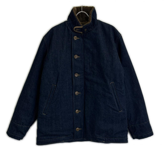 COLIMBO x JELADO Indigo Denim N-1 Deck Jacket Size 44