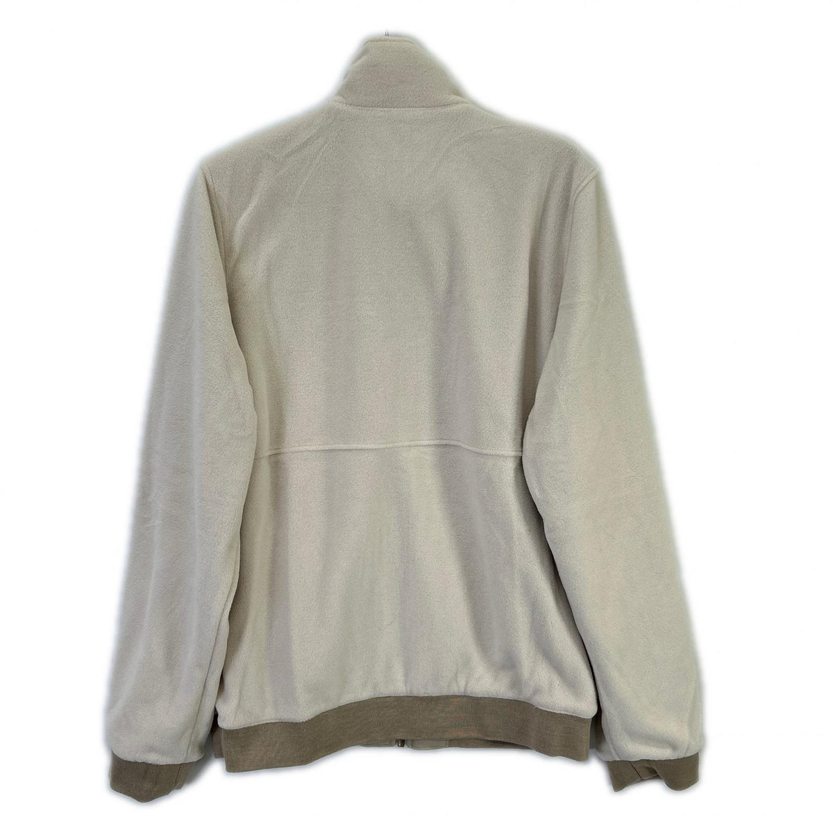 L.L.Bean Nylon Reversible Warm-Up Jacket Beige Size M