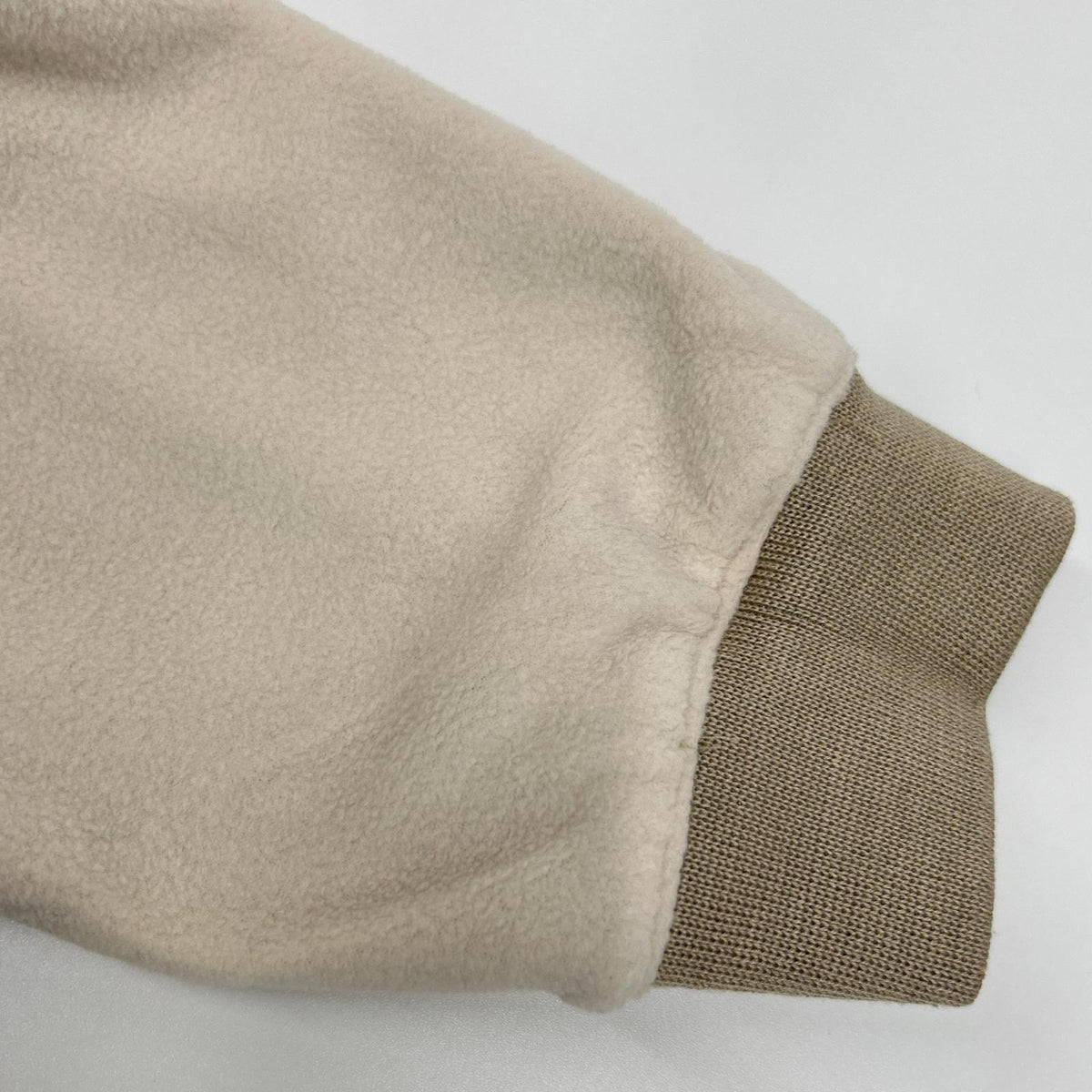 L.L.Bean Nylon Reversible Warm-Up Jacket Beige Size M