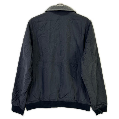 L.L.Bean Nylon Reversible Warm-Up Jacket Black Size M