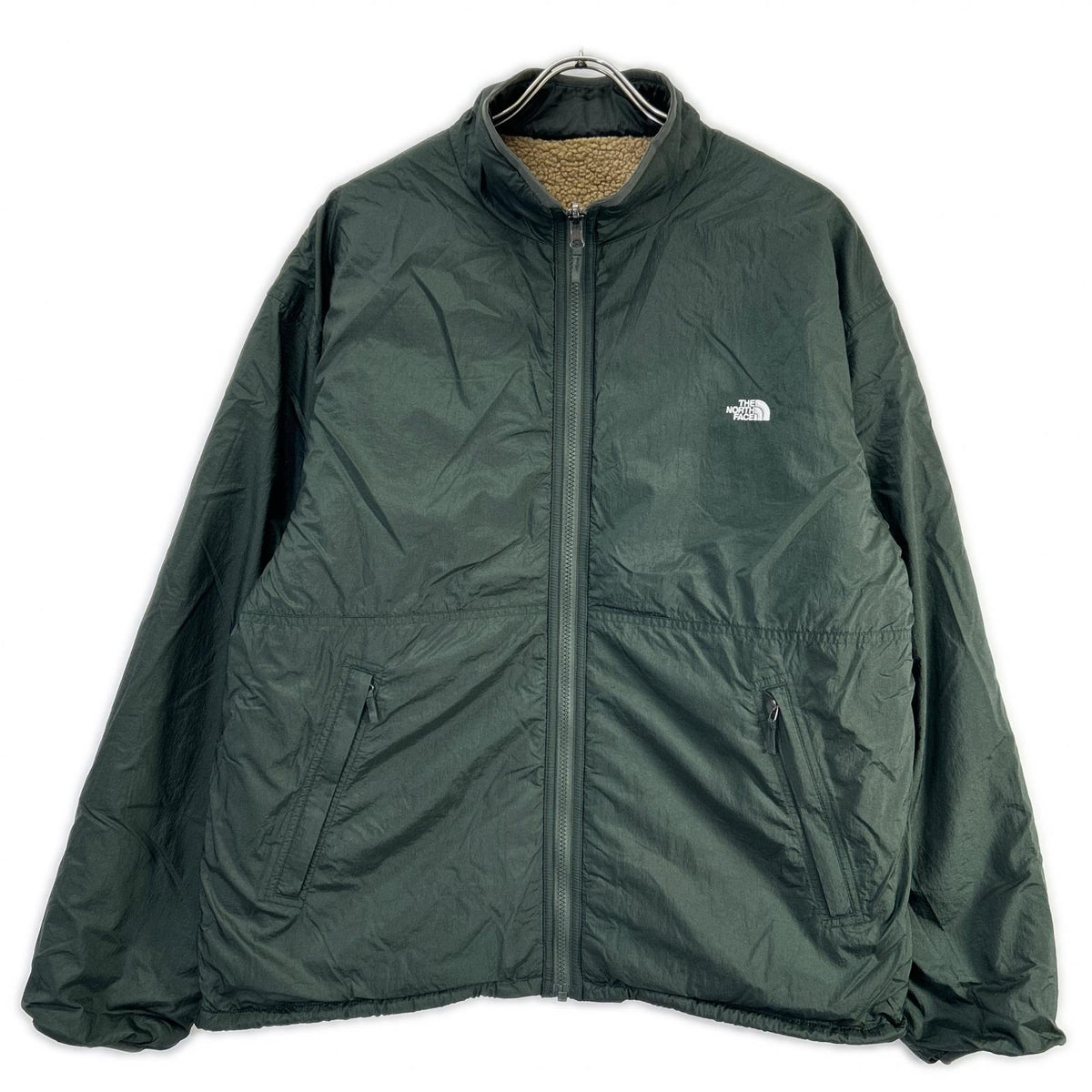 THE NORTH FACE Reversible Extreme Pile Jacket Khaki Size L