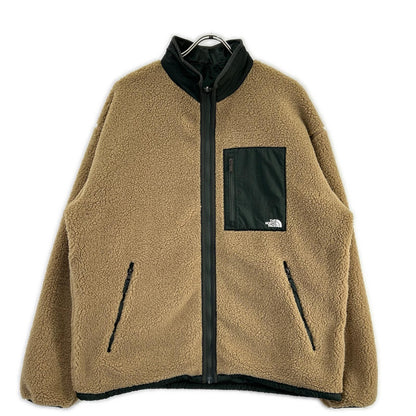 THE NORTH FACE Reversible Extreme Pile Jacket Khaki Size L