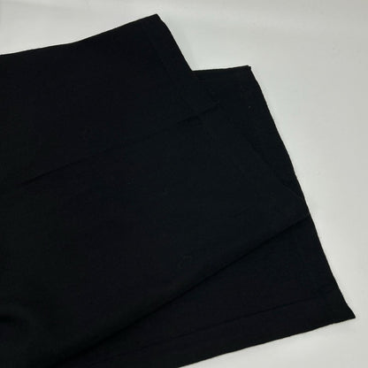 ANCELLM 25AW Wool/Silk Baker Pants Black Size 2