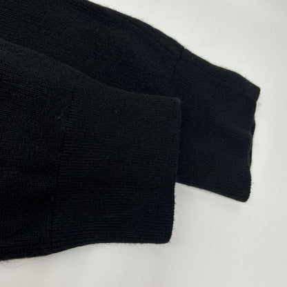 ANCELLM 25AW Cotton/Wool Driver's Knit Jacket Black Size 2