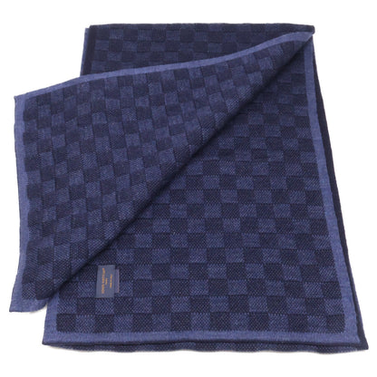 LOUIS VUITTON Neo Petit Damier Wool ONE SIZE Muffler