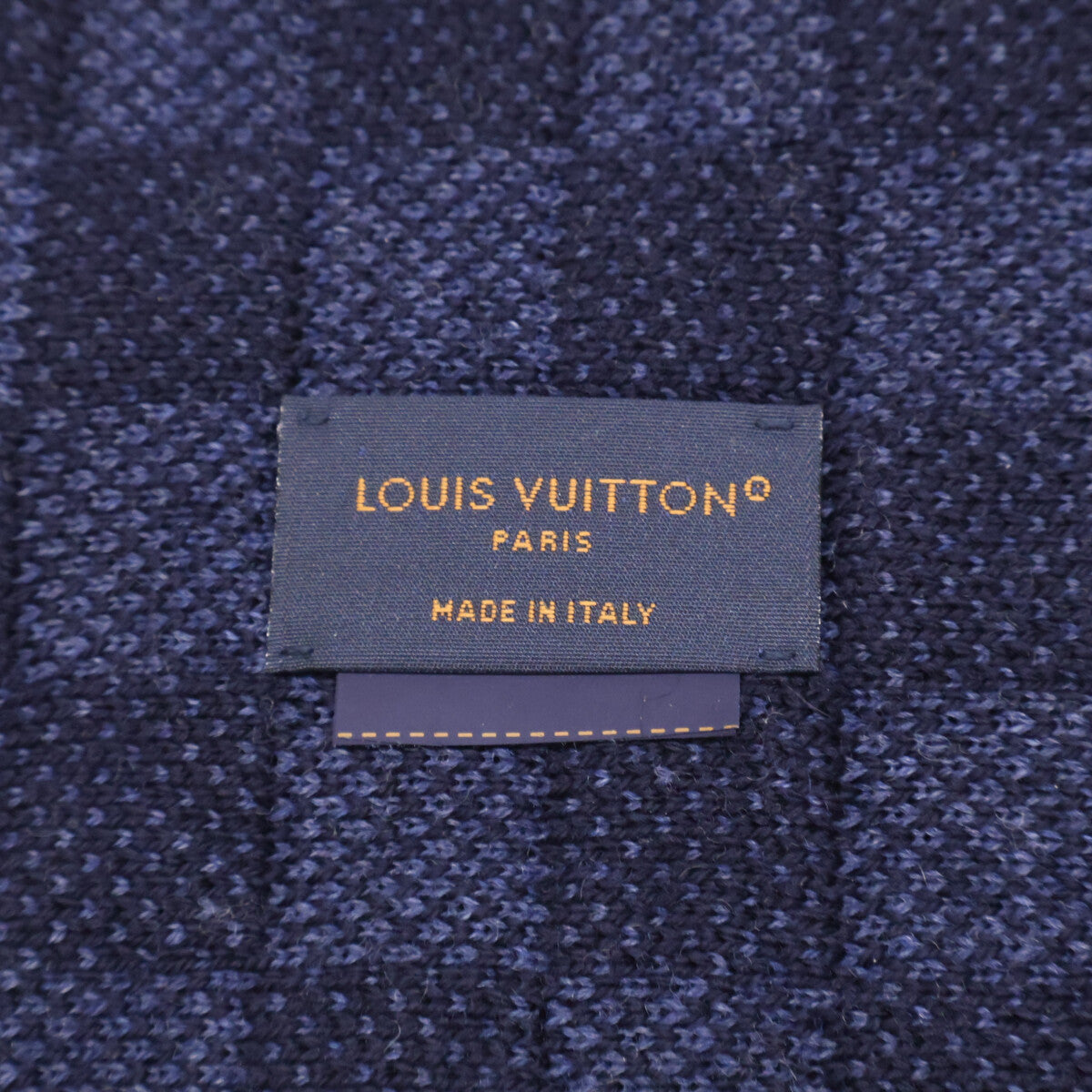 LOUIS VUITTON Neo Petit Damier Wool ONE SIZE Muffler