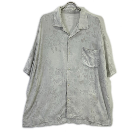 Porter Classic Off White Heart Aloha Shirt Size XL