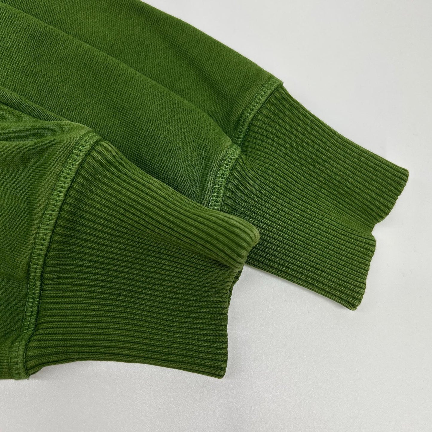 ACNE STUDIOS Green Cotton Logo Crewneck Sweatshirt Size XS