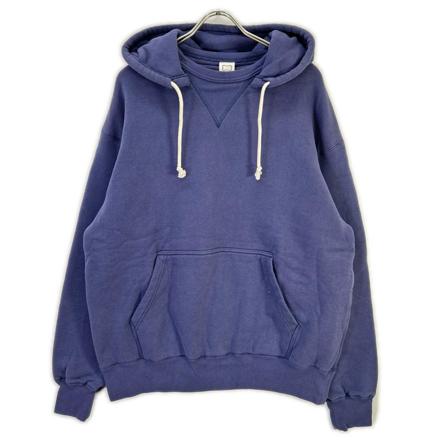 STANDARD CALIFORNIA Blue Cotton Drawstring Hoodie Size XL