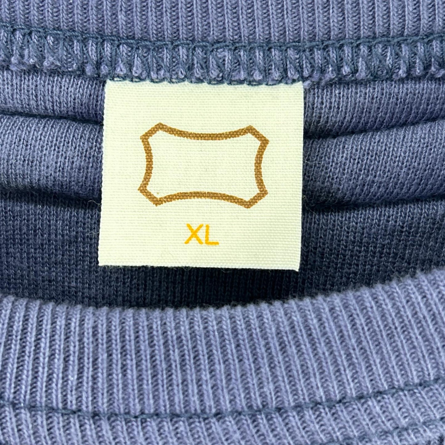 STANDARD CALIFORNIA Blue Cotton Drawstring Hoodie Size XL