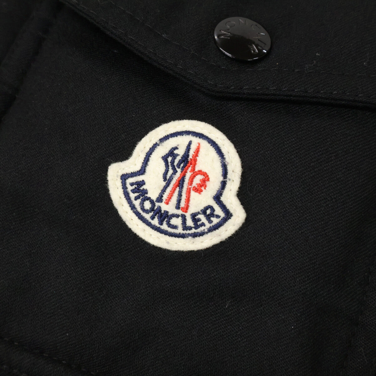 MONCLER Montgenevre Hooded Down Jacket Black Size 3
