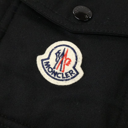 MONCLER Montgenevre Hooded Down Jacket Black Size 3