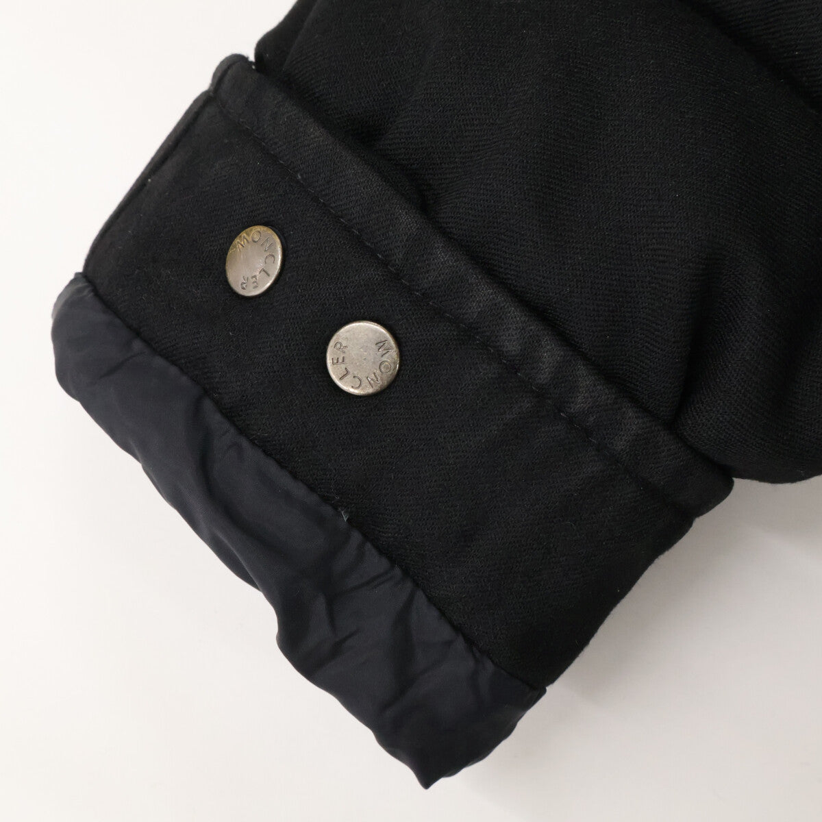 MONCLER Montgenevre Hooded Down Jacket Black Size 3