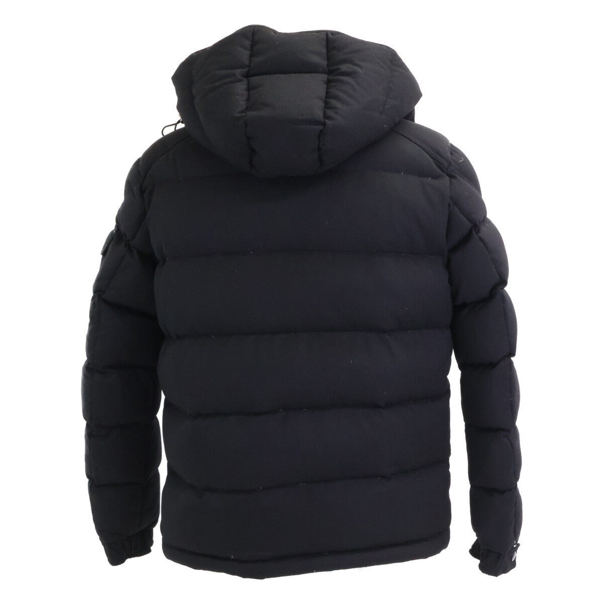 MONCLER Montgenevre Hooded Down Jacket Black Size 3
