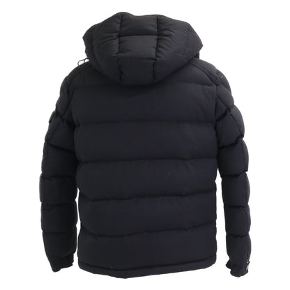 MONCLER Montgenevre Hooded Down Jacket Black Size 3