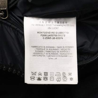 MONCLER Montgenevre Hooded Down Jacket Black Size 3