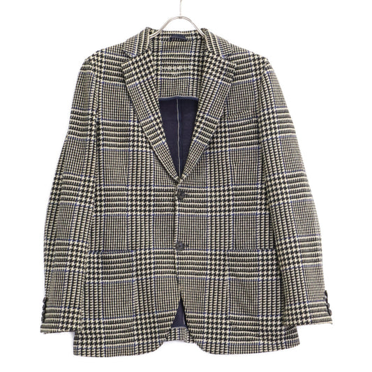 CIRCOLO1901 Glen Check 2B Tailored Blazer Size 46