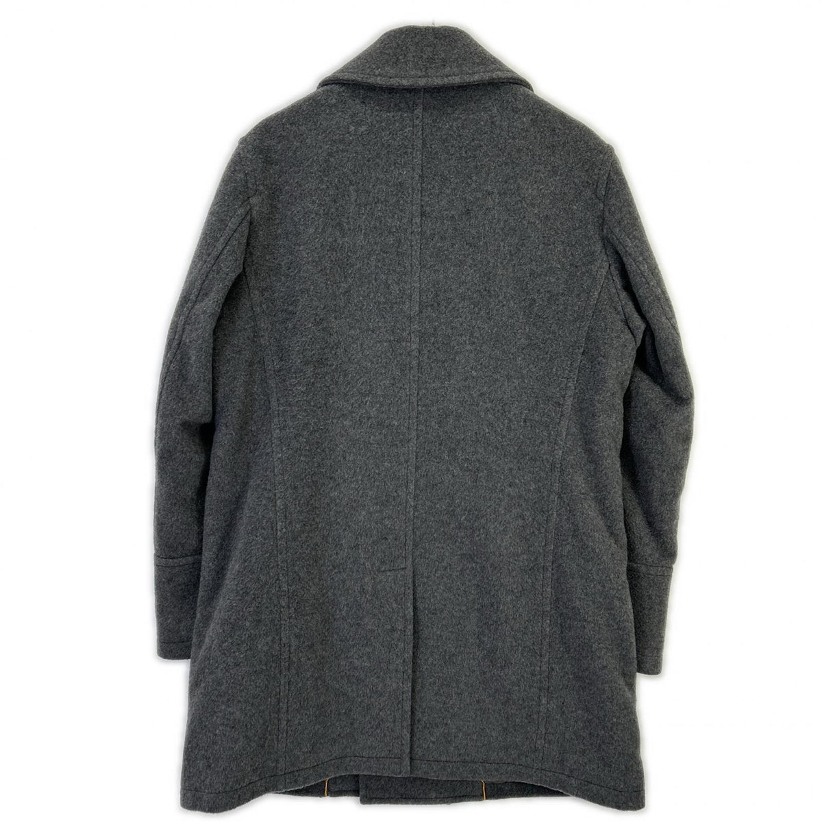 Sealup Giaccone Genova Wool Peacoat Mid Gray Coat Size 50