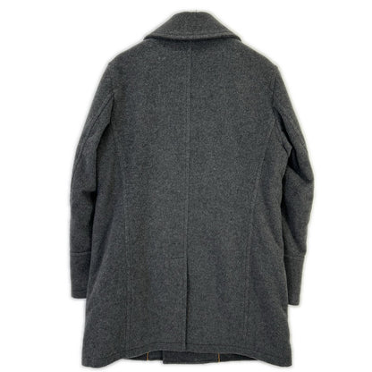 Sealup Giaccone Genova Wool Peacoat Mid Gray Coat Size 50