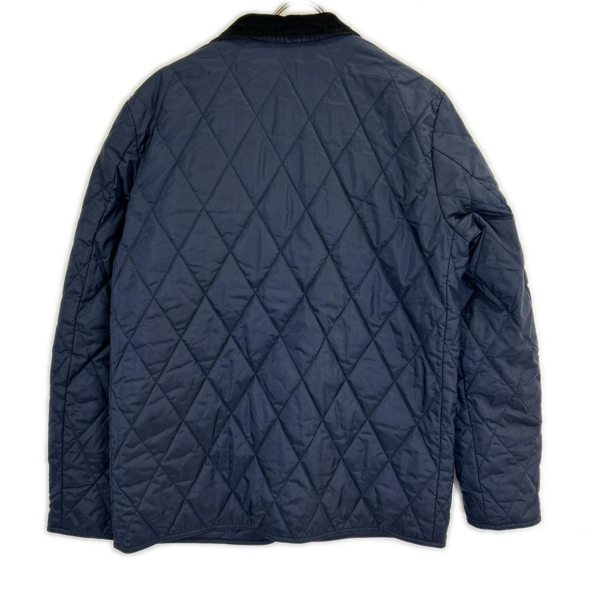 Fay Navy Color Block Nylon Quilted Jacket Size M