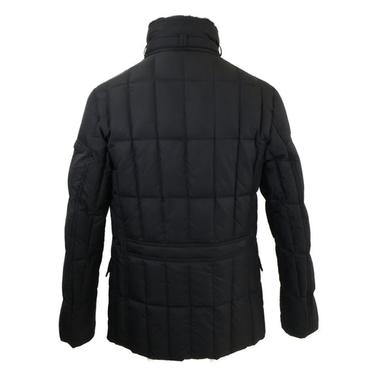 MOORER SIRO-KM Nylon Double Breasted Jacket Black Size 50