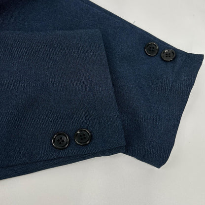 B&Y U-ARROWS Blue LANATEC Unlined Jacket Size M