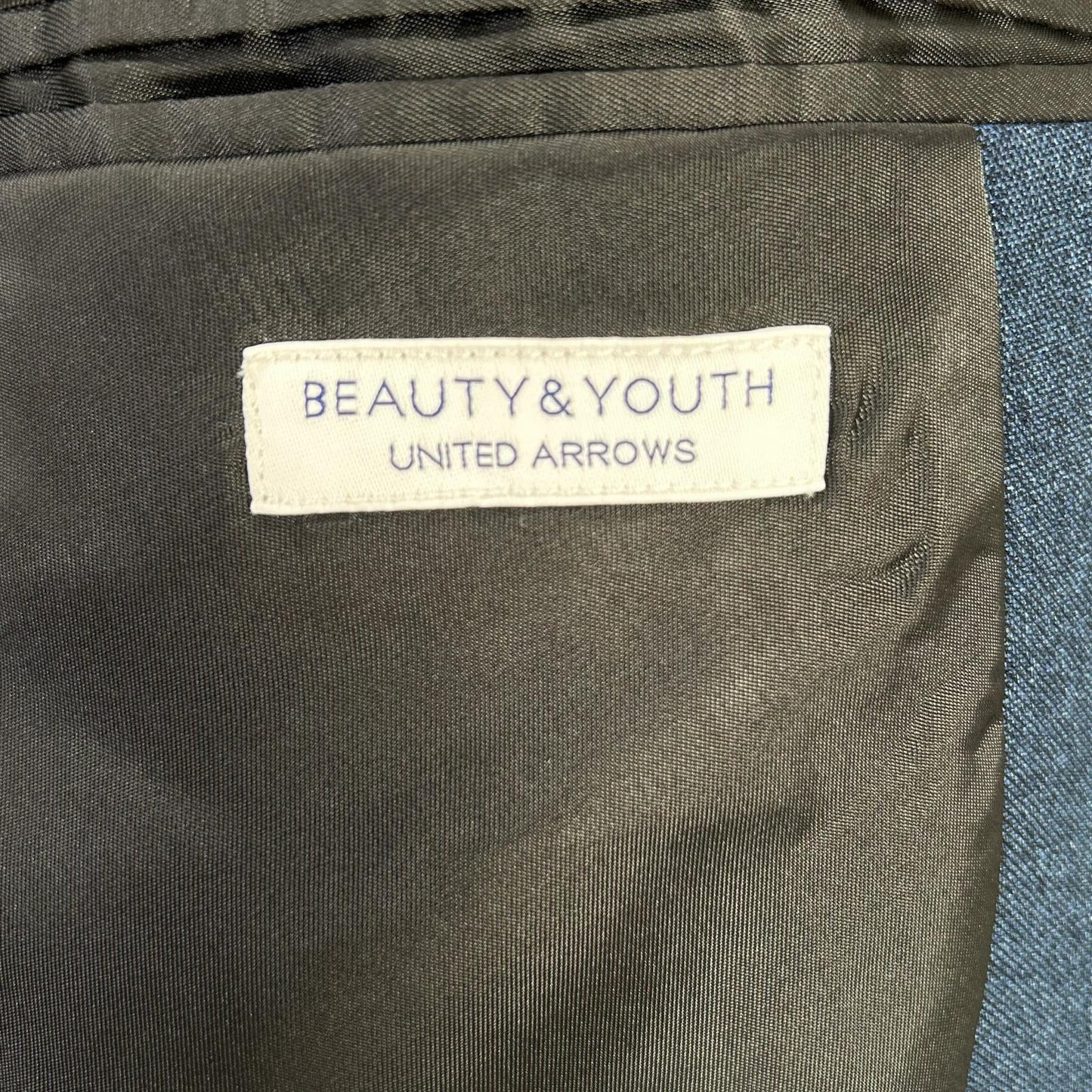 B&Y U-ARROWS Blue LANATEC Unlined Jacket Size M