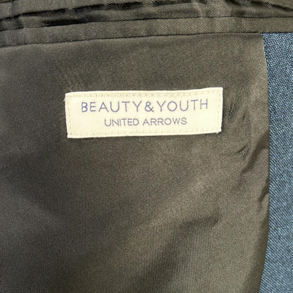B&Y U-ARROWS Blue LANATEC Unlined Jacket Size M