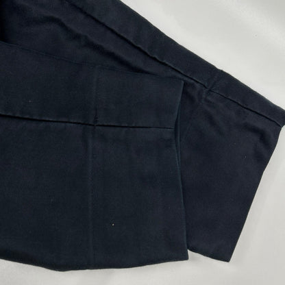 OUTIL Navy Metal Button Moleskin Work Jacket Size 3